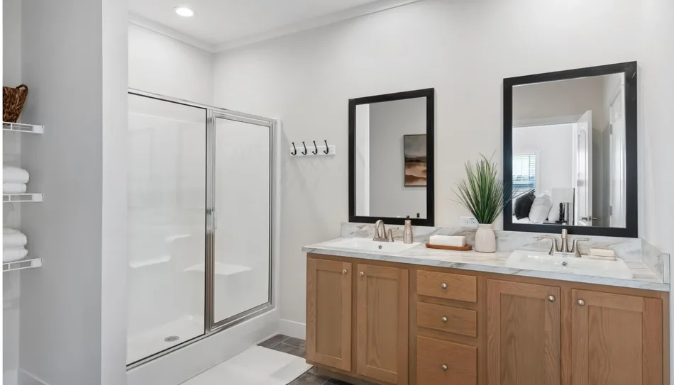 Stonegate Retreat spa-style bathroom